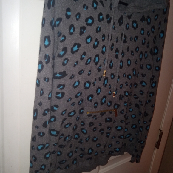 Vintage juicy sweater tracksuit Hoodie Grey/Blue Small EUC - Picture 2 of 11